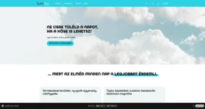 Lumiblu - captură de ecran a site-ului